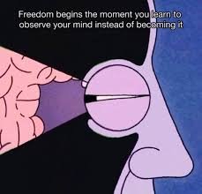 If Thought Never Stops, Who Is the Observer?