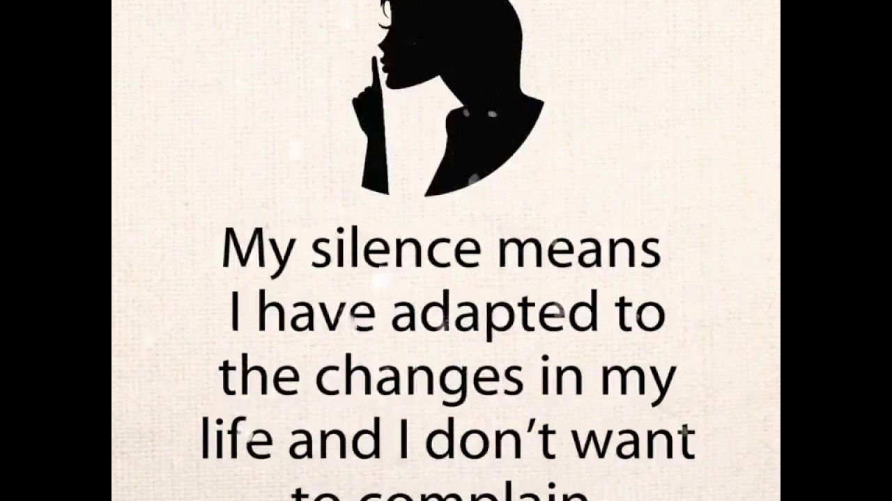 When Silence Becomes a Problem